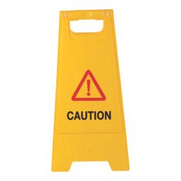 Essentials Caution A-Frame Safety Sign 600mm x 290mm