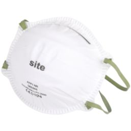 Site  Moulded Unvalved Mask P1 10 Pack