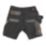Scruffs Worker Plus Multi-Pocket Holster Work Shorts Black 30" W