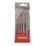 Makita  Straight Shank Masonry Drill Bit Set 5 Pieces