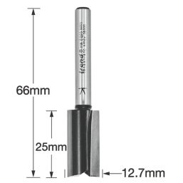 Trend TR14X1/4TC 1/4" Straight Router Cutter 12.7mm x 25mm