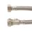 Essentials Flexible Tap Connector with Isolating Valve 22mm x 3/4" x 300mm