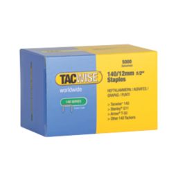 Tacwise 140 Series Heavy Duty Staples Galvanised 12mm x 10.6mm 5000 Pack