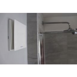 Vent-Axia 477436B 100mm (4") Axial Bathroom Extractor Fan with Humidistat & Timer White 240V