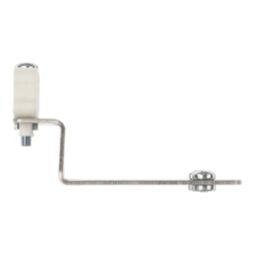 Lewden White Round Twin Mains Tail Clamps 25mm² 2 Pack