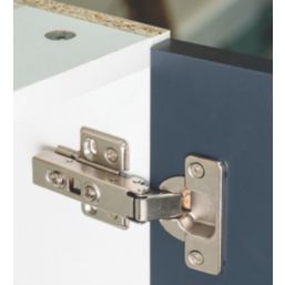 Eclipse 99020 Steel 105° Soft Close 3D Adjustable Cabinet Hinges 64mm 2 Pack