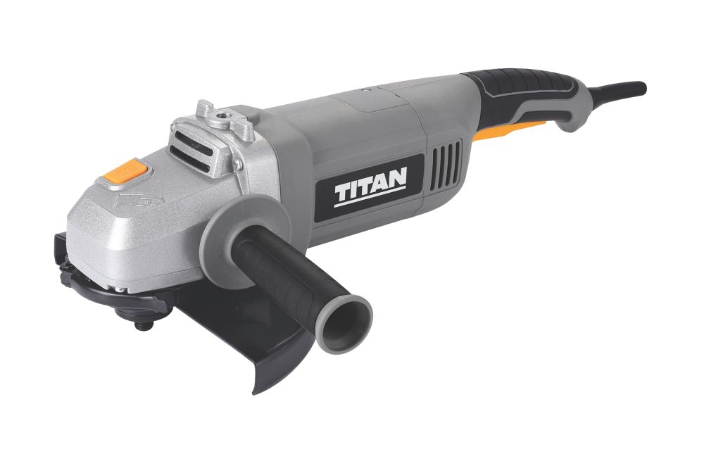 Titan TTB879GRD 2000W 9" Electric Angle Grinder 240V Screwfix