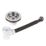 McAlpine 1 Bowl Waste Kit Chrome Plated Brass 1 1/2"