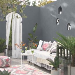 Sandtex 5Ltr Ultra Smooth Slate Grey Masonry Paint