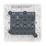 Hager Sollysta WMPS32 10AX 3-Gang 2-Way Light Switch  White