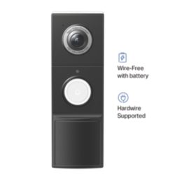 TP-Link Tapo D235  Wireless Security Camera Black and White