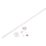 Rigid Curtain Track White 1.5m