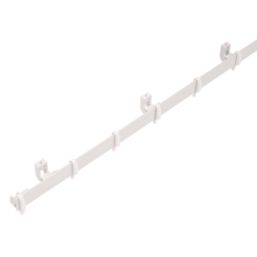 Rigid Curtain Track White 1.5m
