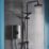 Triton Amala DuElec Black 9.5kW  Electric Shower with Diverter