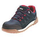 Site Scoria    Safety Trainers Navy Blue & Red Size 11