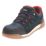 Site Scoria Size 11  Navy Blue/Red   Steel Toe Cap Safety Trainers