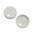 Highlife Bathrooms  WC Seat Hinge Cover Caps White 2 Pack