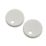 Highlife Bathrooms  WC Seat Hinge Cover Caps White 2 Pack