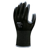 Showa 370 Assembly Grip Gloves Black Large