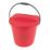 Plastic Fire Bucket & Lid 10Ltr