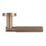 Eclipse Insignia Premium  Fire Rated Linear Lever On Rose Door Handle Pair Antique Brass 1 Pair