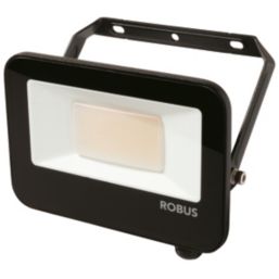 Robus Selest Indoor & Outdoor LED CCT Selectable Floodlight Black 30W 4170lm