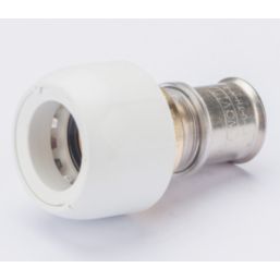 Wavin Tigris M5 Multi-Layer Composite Press-Fit Adapting Coupler to Hep2O 25mm x 28mm 10 Pack