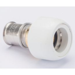 Wavin Tigris M5 Multi-Layer Composite Press-Fit Adapting Coupler to Hep2O 25mm x 28mm 10 Pack