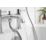 Bristan Mila Chrome 140mm Deck Mounted Dual Control Manual Shower Mixer Tap