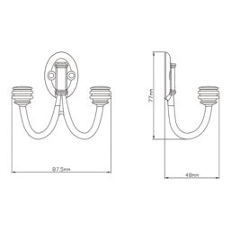 Essentials Hook Bronze 88mm