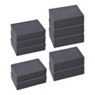 Titan  40/80/120 Grit Multi-Material Sanding Sponges 100mm x 68mm 10 Pack