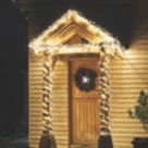 1000 LED Indoor & Outdoor Warm White Cluster Christmas Lights