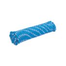 Essentials Braided Rope Blue/White 8mm x 20m