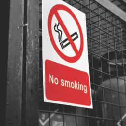 Essentials "No Smoking" Sign 210mm x 148mm