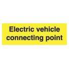 Essentials  EV Connecting Point Labels 75mm x 25mm 10 Pack