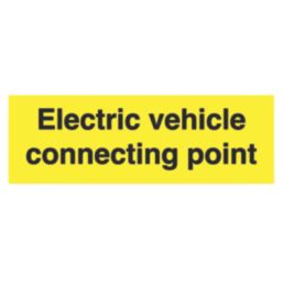 Essentials  EV Connecting Point Labels 75mm x 25mm 10 Pack