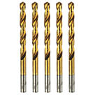 Erbauer  Straight Shank Metal Drill Bits 13mm x 151mm 5 Pack
