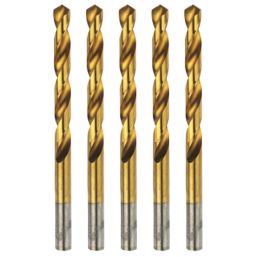 Erbauer  Straight Shank Metal Drill Bits 13mm x 151mm 5 Pack