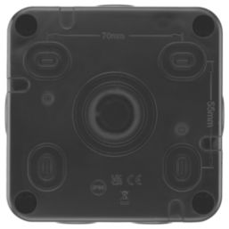 British General  IP66 13A Weatherproof Outdoor Switched Fused Spur with LED