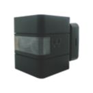 Brackenheath iSpot Deco Indoor & Outdoor LED Up & Down Wall Light With PIR & Photocell Sensor Black 6.5W 750lm