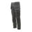 Stanley Austin Work Trousers Grey/Black 36" W 31" L