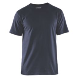 Blaklader  Short Sleeve T-Shirt Navy 2X Large 46" Chest