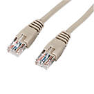 Beige Unshielded RJ45 Cat 5e Ethernet Cable 3m 10 Pack