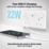 British General 800 Series 13A 2-Gang SP Switched Socket + 3.25A 22W 2-Outlet Type C USB Charger White