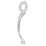 GateMate  Classic Long Throw Lock Pull Handle Chrome-Plated