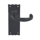 Smith & Locke Regal LoB Door Handles Pair Black