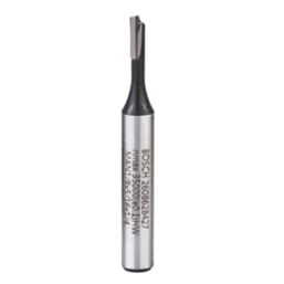 Bosch Standard for Wood 1/4" Straight Bit 3.2mm x 7.7mm