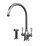 ETAL Oswald  Dual Lever Kitchen Mixer with Rinse Pewter