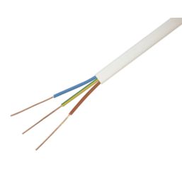 Time N05Z1ZH4-U White 2.5mm² LSZH Twin & Earth Cable 50m Drum