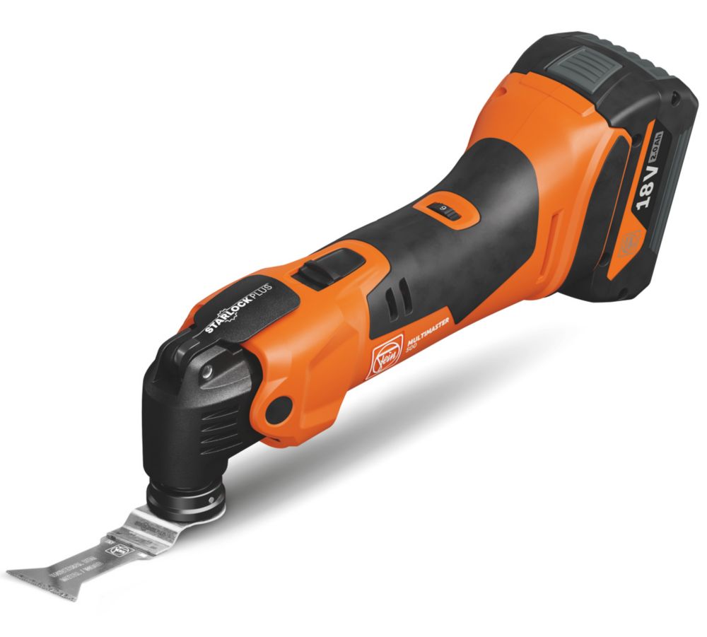 Fein AMM500 PLUS AS TOP 18V 2 x 2.0Ah LiIon Coolpack Brushless Cordless Oscillating MultiTool